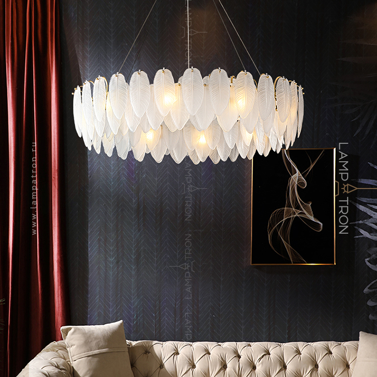 Ring chandelier and lamp Loreley — buy at Lampatron.ae